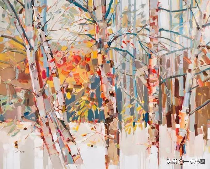 科特&他的绘画是光与色的交响乐,充满着前卫和时尚