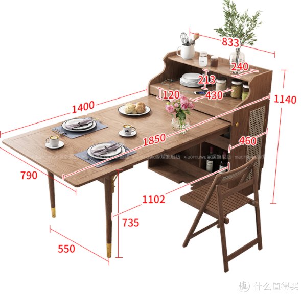 清单|餐客一体怎样节省空间？小户型折叠餐桌选购清单