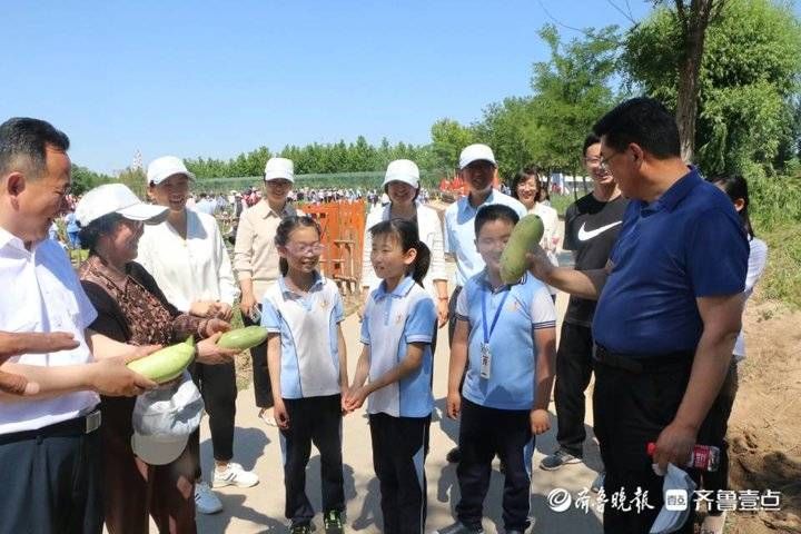 东营市教育局|东营区第一中学举行劳动实践研学基地启动仪式