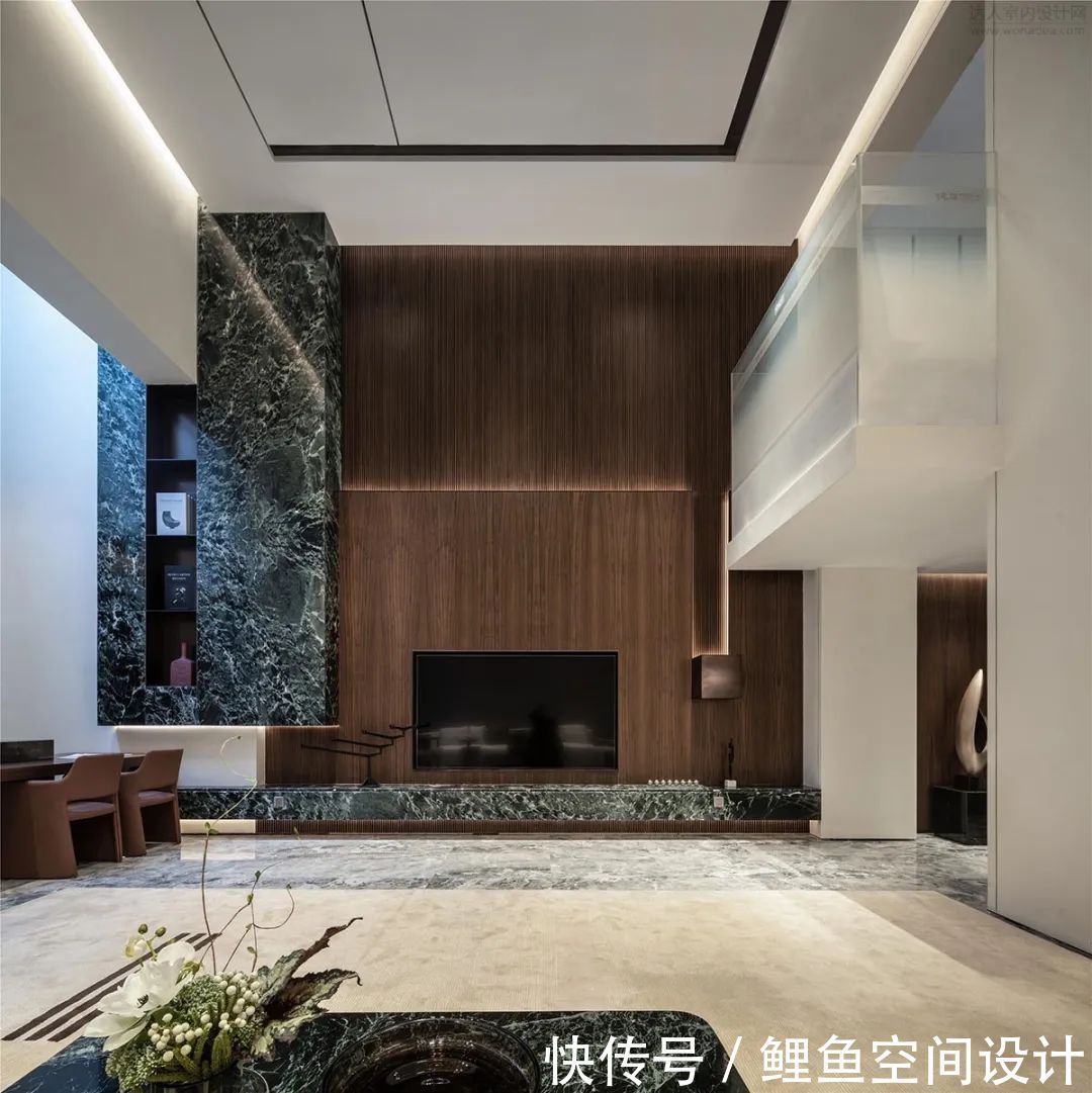 大宅|280㎡后现代混搭风别墅设计，这样的大宅住得才爽