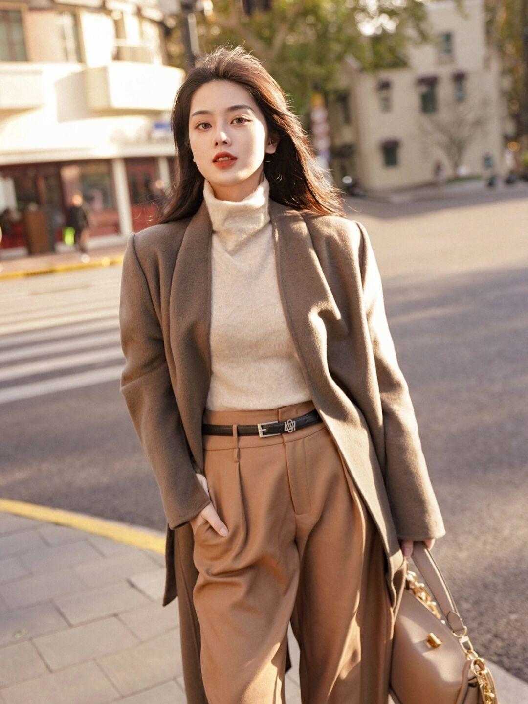 小姐姐 天寒地冻,入手这4款大衣可盐可甜又百变,还保暖,过年穿正好!