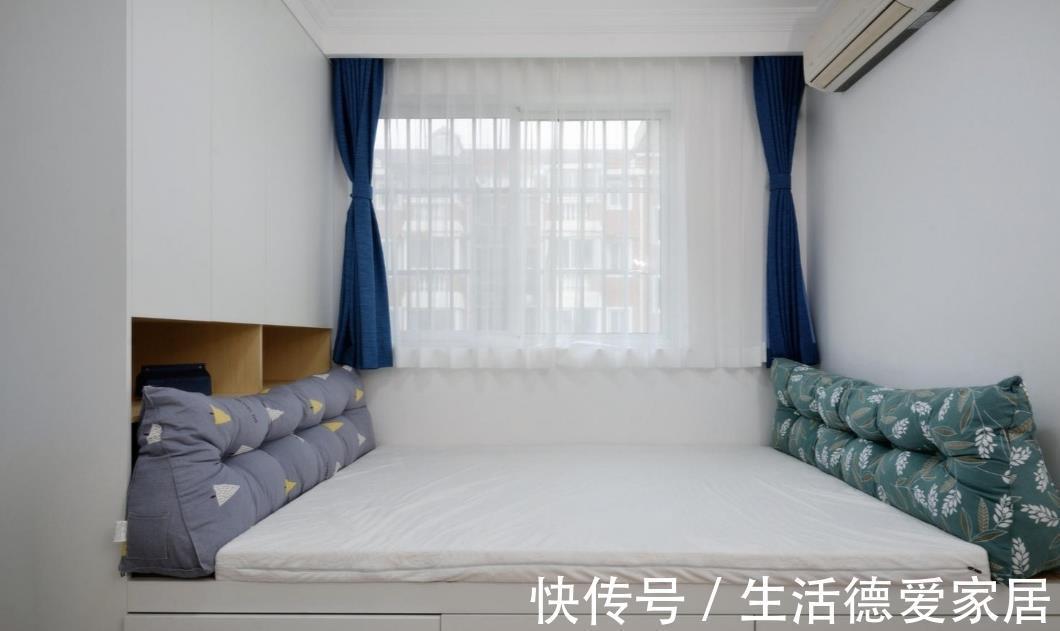 玩耍|70㎡北欧两室,客厅不设收纳柜,随孩子任性玩耍!