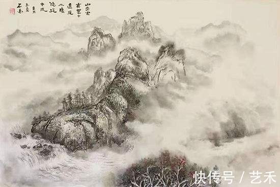 饱游饫|石云平老师——浓墨重彩 厚积薄发作品欣赏