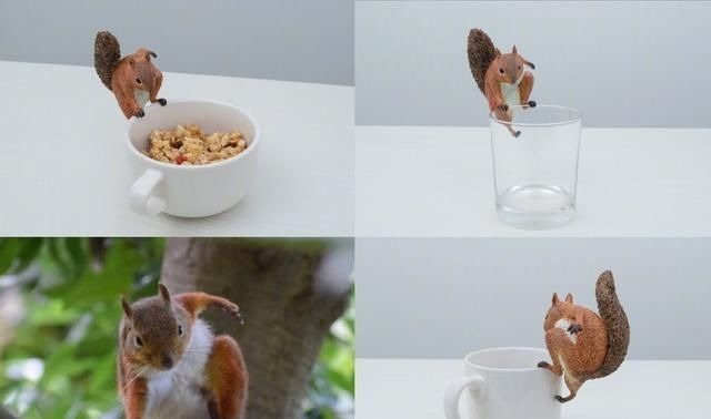 泡面|“液体鸭”、“无头狸”、“松鼠大侠”,手办大神又出沙雕作品了