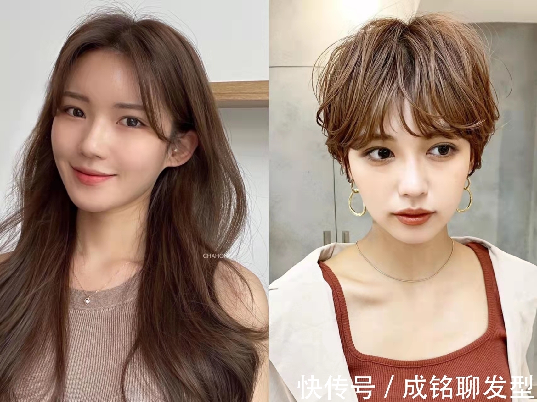 长发 女人留长发和短发哪种更有魅力?区别不在于发型长短,而在于脸型