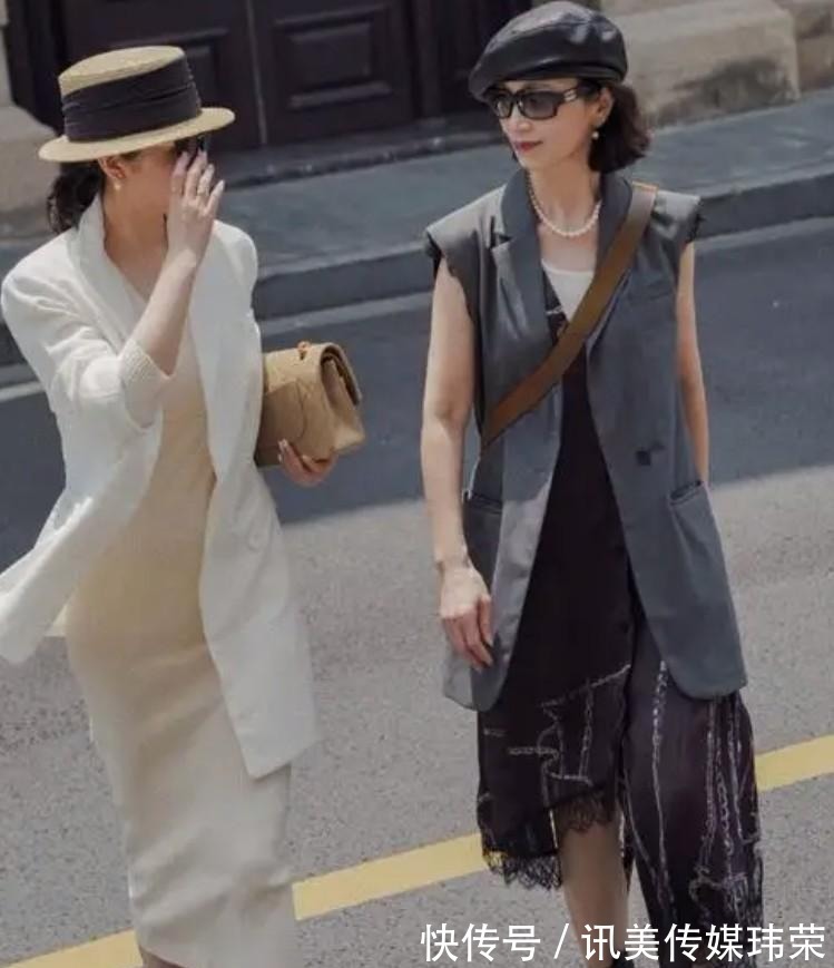 夏日|被三木妈妈的夏日穿搭圈粉了,50岁美得优雅不做作,气质真高级