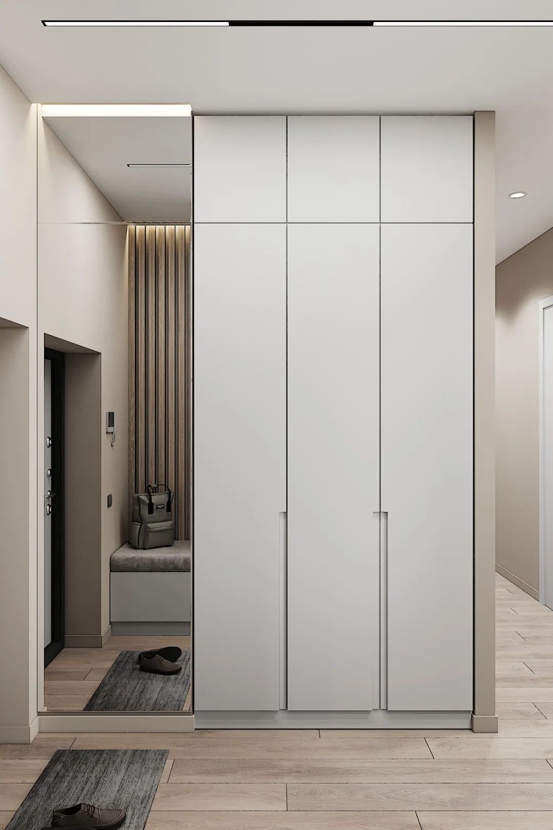 家装|80款入户鞋柜设计方案，人家这样装，太亮眼了