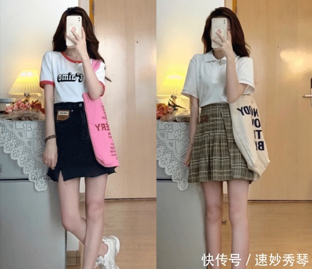 穿搭|懂搭配的女孩不显矮!适合小个子女生的7个搭配模板,好看又显高