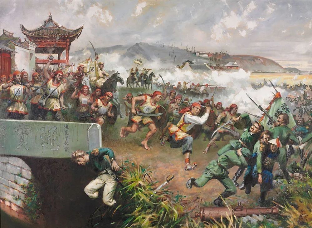 太平军|一美国人自诩为军事家,招募流氓组成洋枪队,但差点被太平军全灭