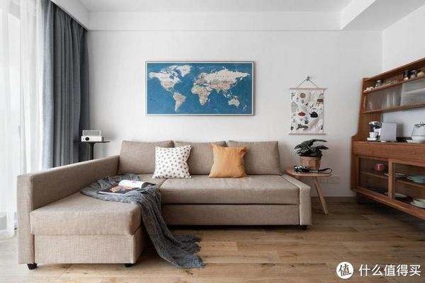 次卧书房|再买房,我一定学他家坚持去电视墙化,卧室书房合二为一,太实用了