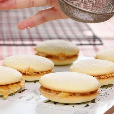 柠檬汁|肉松布雪蛋糕