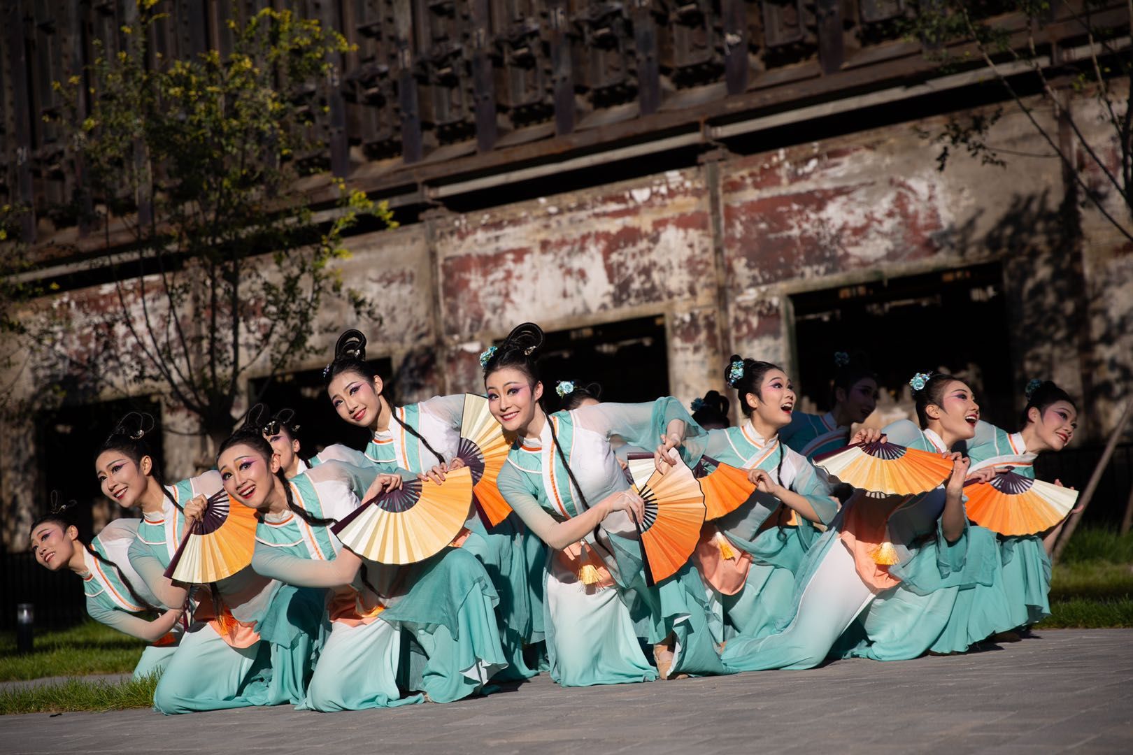 东方美学#中国舞协环境舞蹈展演:沉浸式舞蹈新体验