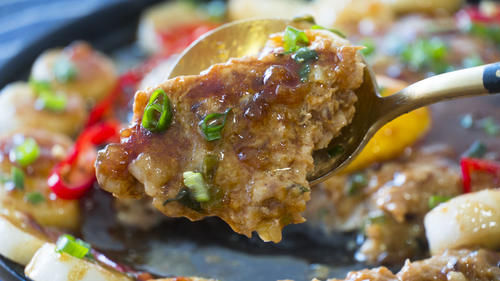 五花肉别红烧了，1种做法2种吃法，简单蒸一蒸，简单省事又营养