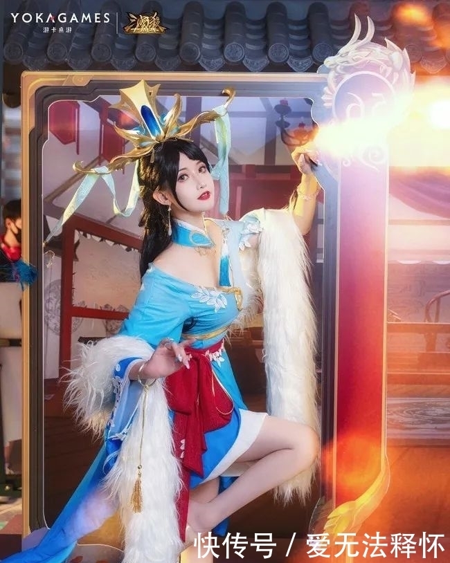 三国|三国杀甄姬cosplay，画风还原，梦回三国。