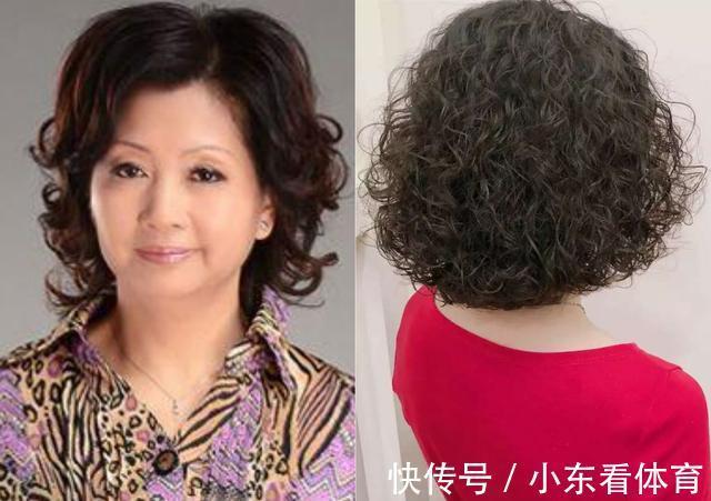 洋气|六十岁老人这样烫发,既显发量多保持时间更长,时髦洋气又显年轻