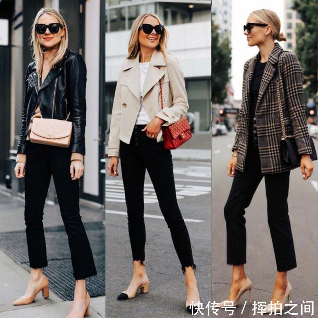 博主|仅用3条裤子,搭出16种通勤造型,这位博主是如何做到的