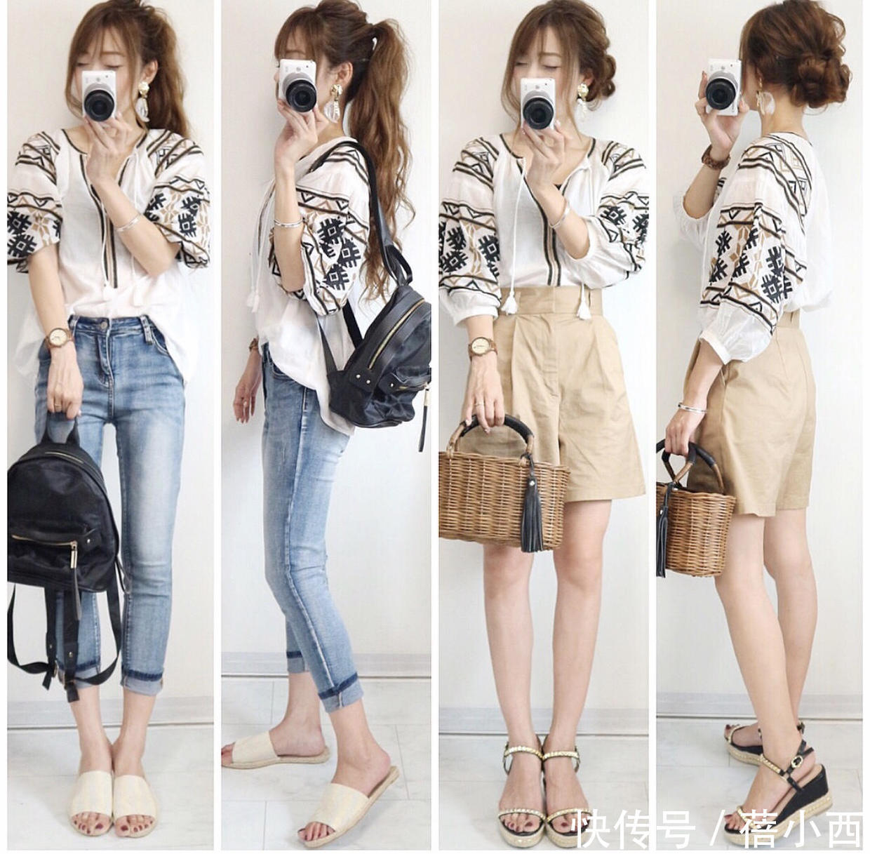 简约|小个子女生不要“复杂”更不能“随便”,来学日本博主的简约搭配