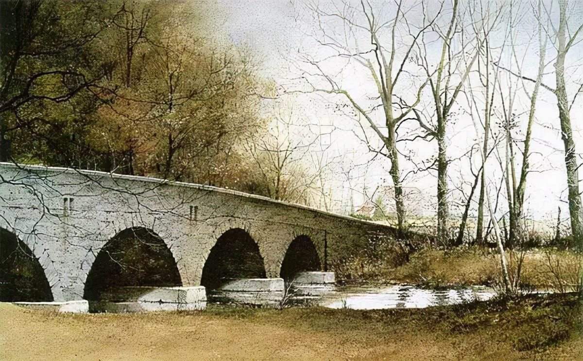 绘画&乡间记忆水彩画家RayHendershot的乡村风光和古色古香的静物绘画