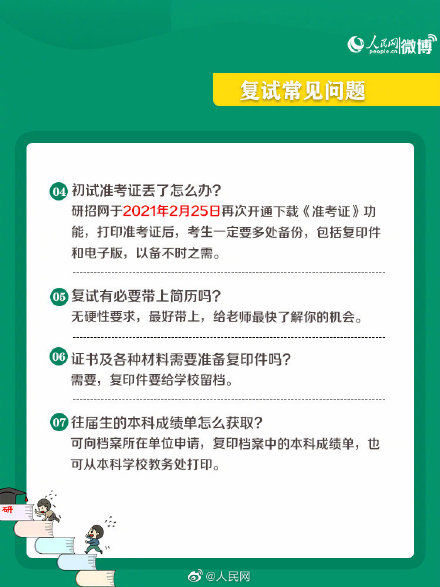 转存！2021考研复试实用攻略