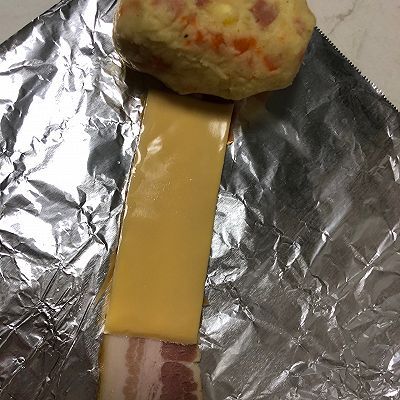 玉米粒|培根土豆泥沙拉卷