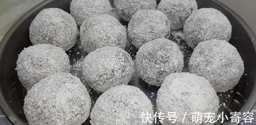 糯米粉这样做才简单，加半斤红豆，软糯又香甜，学会都能开店了