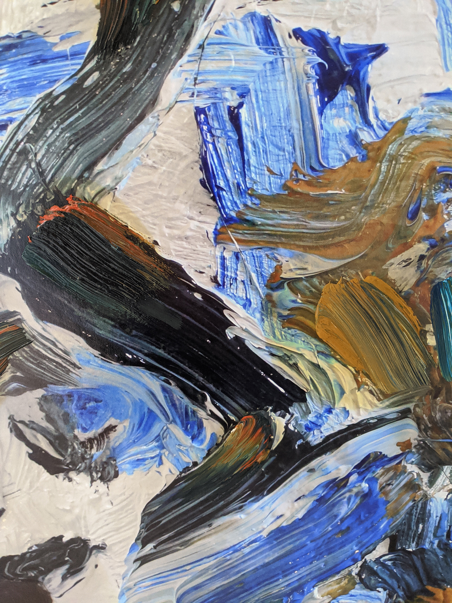 索菲·德里克@你见过在画布上画画的，可你见过在自己头上画油画的吗