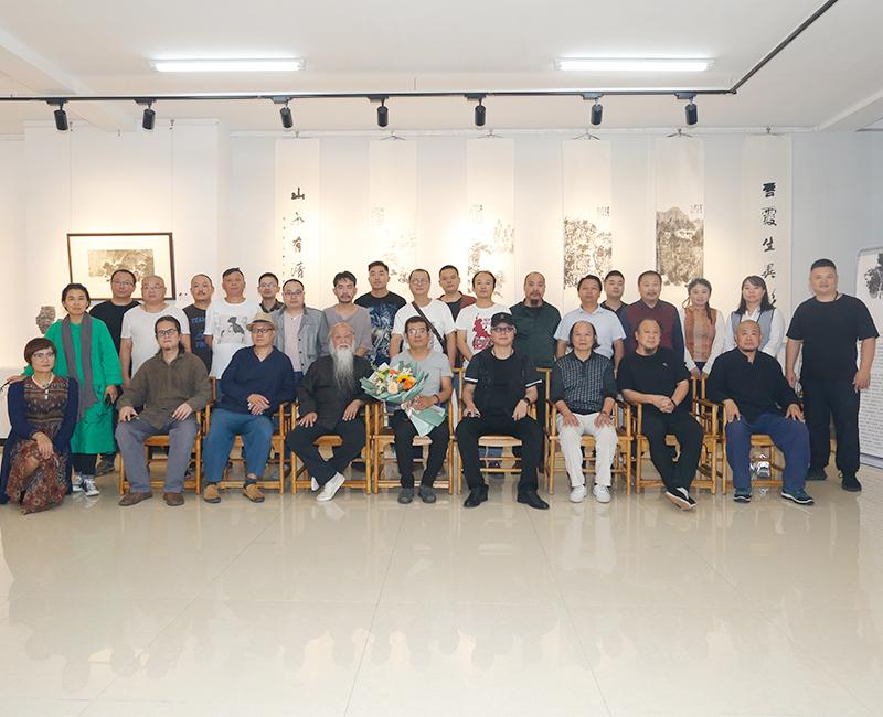 田智宇!心相——田智宇书画展在个山美术馆隆重展出