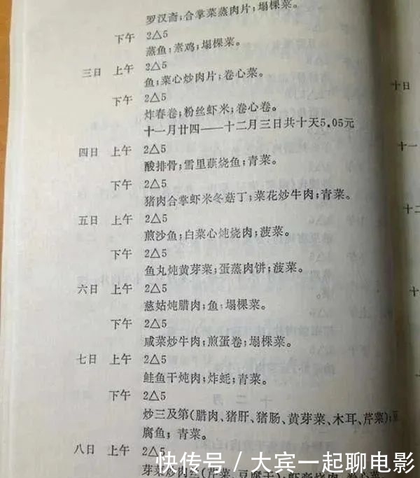 令人|鲁迅的伙食水平,令人想不到