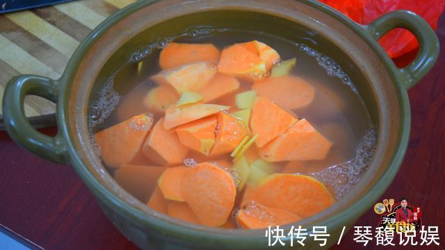 牛奶红薯汤最好吃的做法,简单美味又营养,看看你喜欢吃不