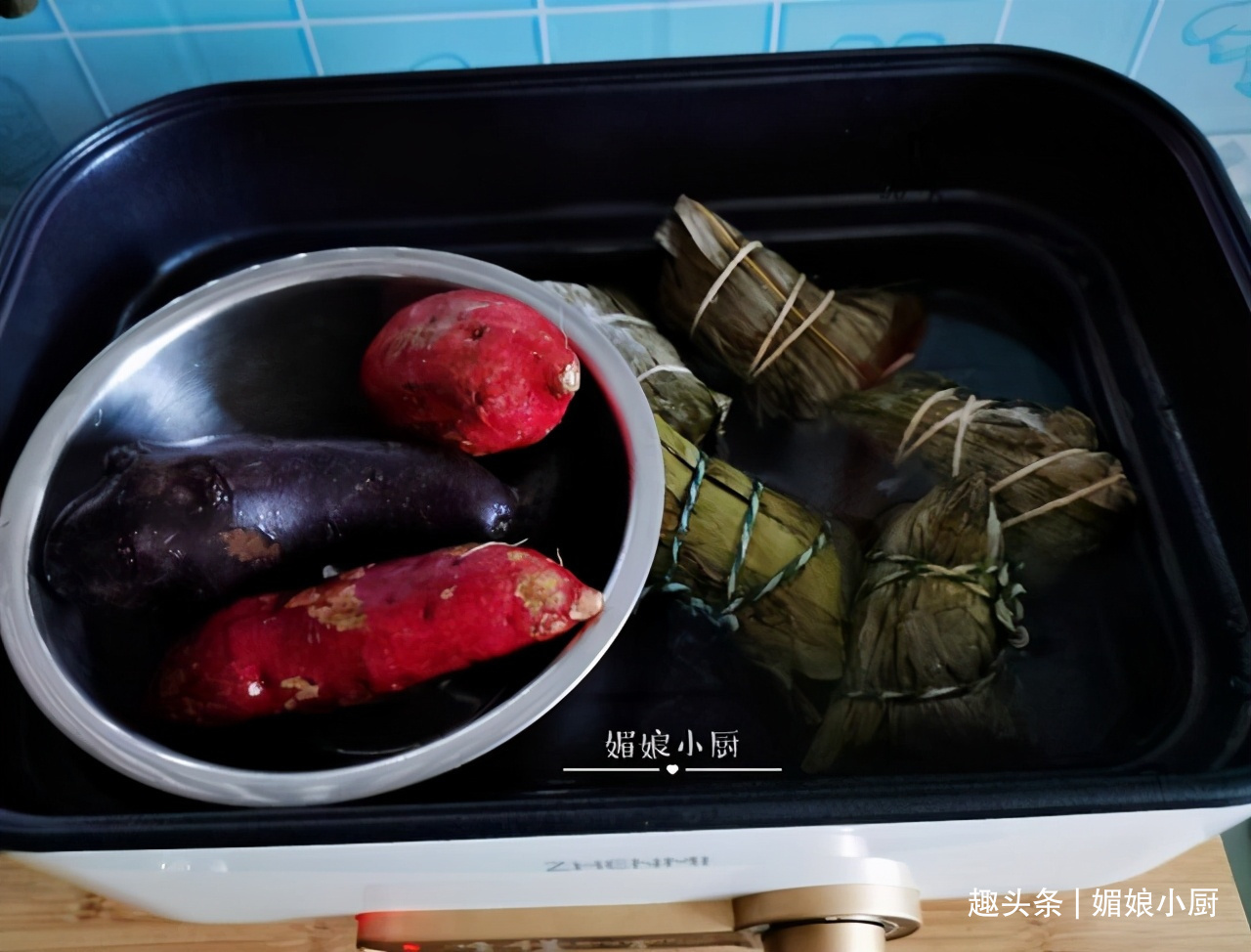 50岁阿姨的日常饮食，早餐丰富有蔬果热饮，午餐快手小炒清爽入味