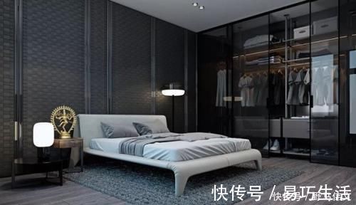 卧室|头一次见有钱人家设计这种衣柜，漂亮又实用，真后悔我家才发觉