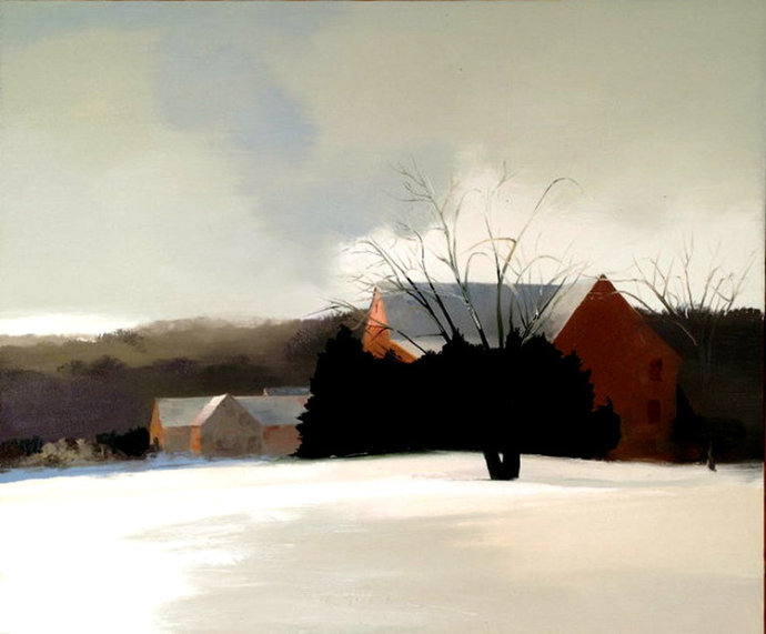 英伦风光@明快自然的英伦风光:画家保罗·斯通的绘画作品欣赏