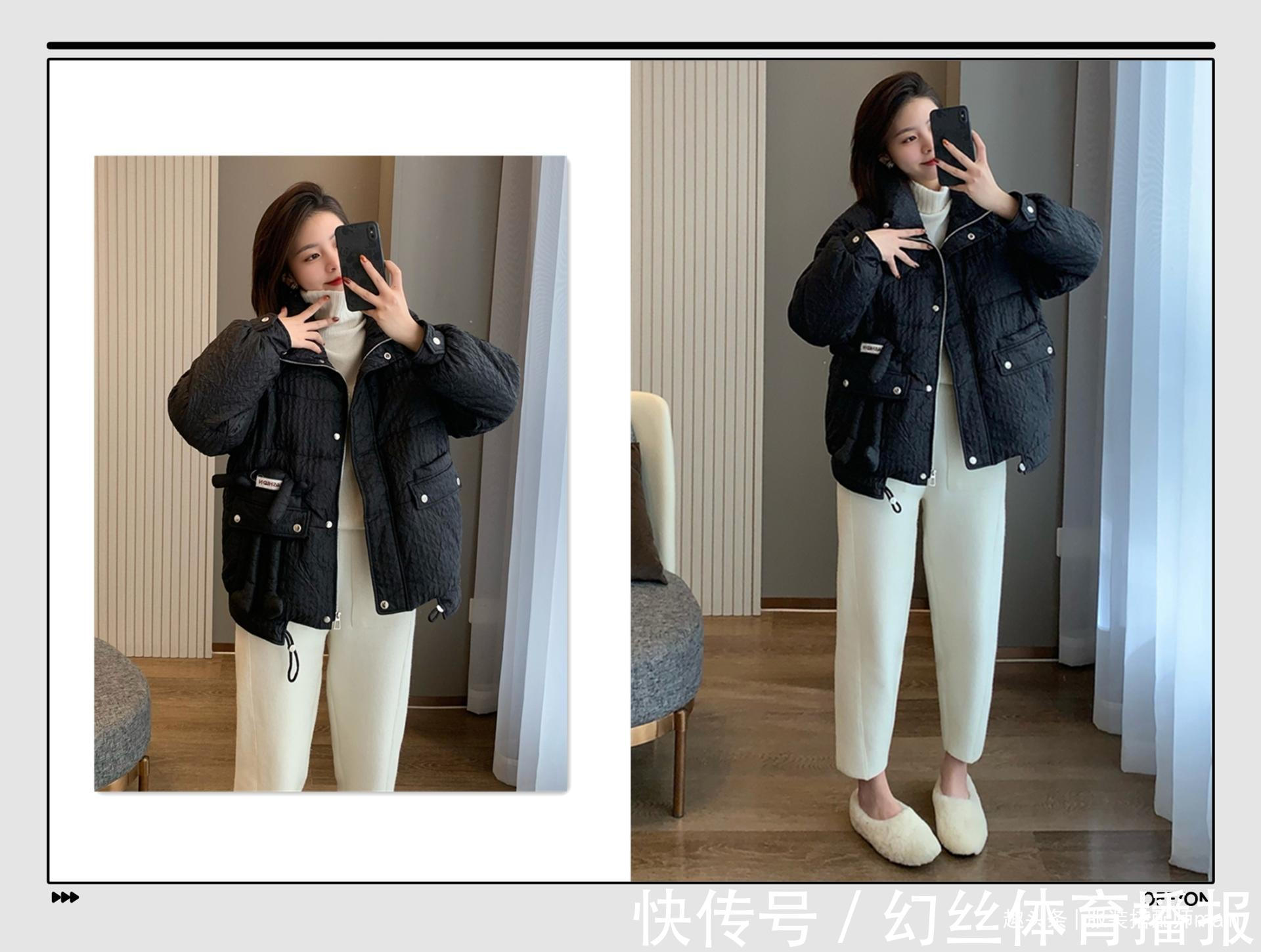 子女生 羽绒服穿搭中的3个细节,很多人都没注意,却能让你显瘦好几斤