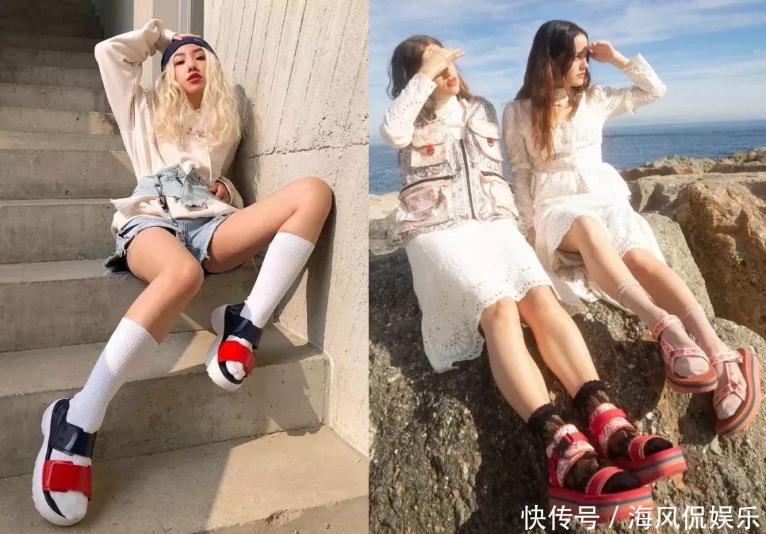 印花|女人一定要穿高跟鞋才有魅力这双凉鞋时髦到爆！