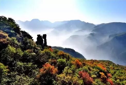 原来河南有如此美艳的仙山，水秀山明，步步皆景，太惊艳了！