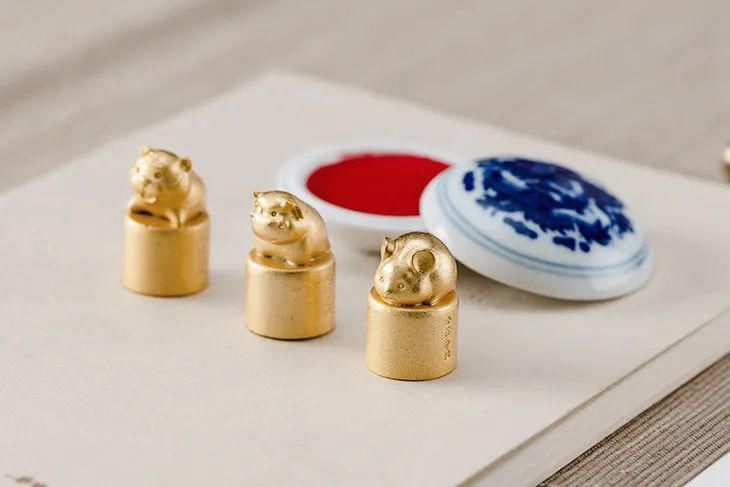 小小|小小憨态瑞兽,新年钤印守福