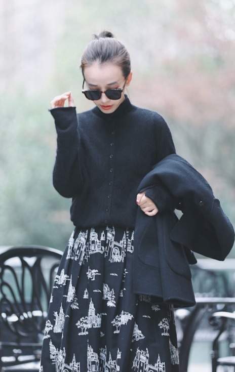 半身裙 这些才是适合普通人的针织衫穿搭,简约随性又时髦,保暖舒适