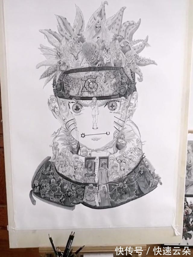 同人作品|价值一万多元的火影同人插画你们见过没这价格买手办难道不香吗