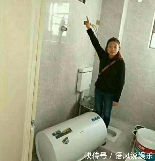 安装|第一次见卫生间热水器不装墙上,这样放置太聪明,好看又不占地!