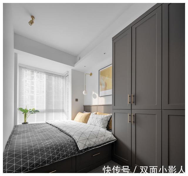 质感|爆改48㎡老破学区房,大餐厅、三个卧室、阳光书房,质感超级赞!