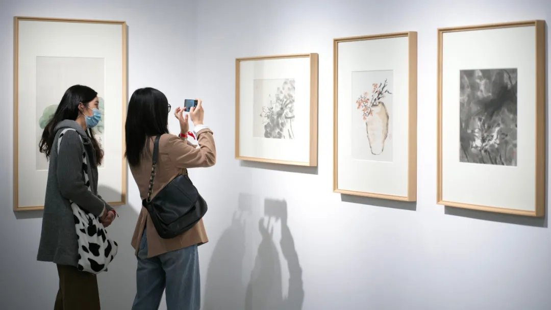 北京工艺美校#忘言——衲子画展