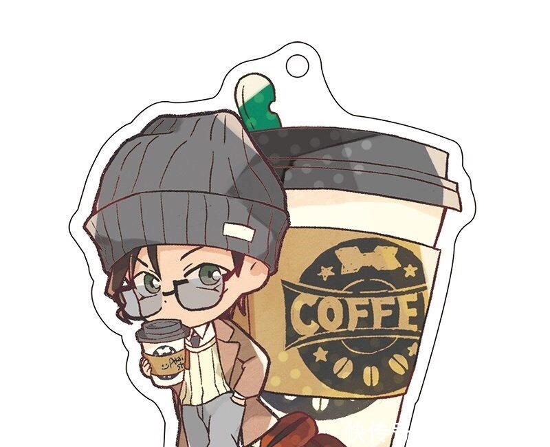 名侦探柯南“Junkfood”Q版周边一览，安室透吃热狗，基德吃披萨