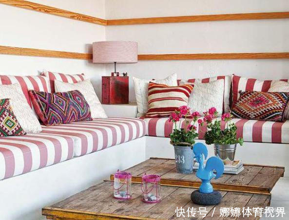 沾污性|晒晒老公用红砖砌的沙发，刷上白漆，就算用上几十年也不会过时