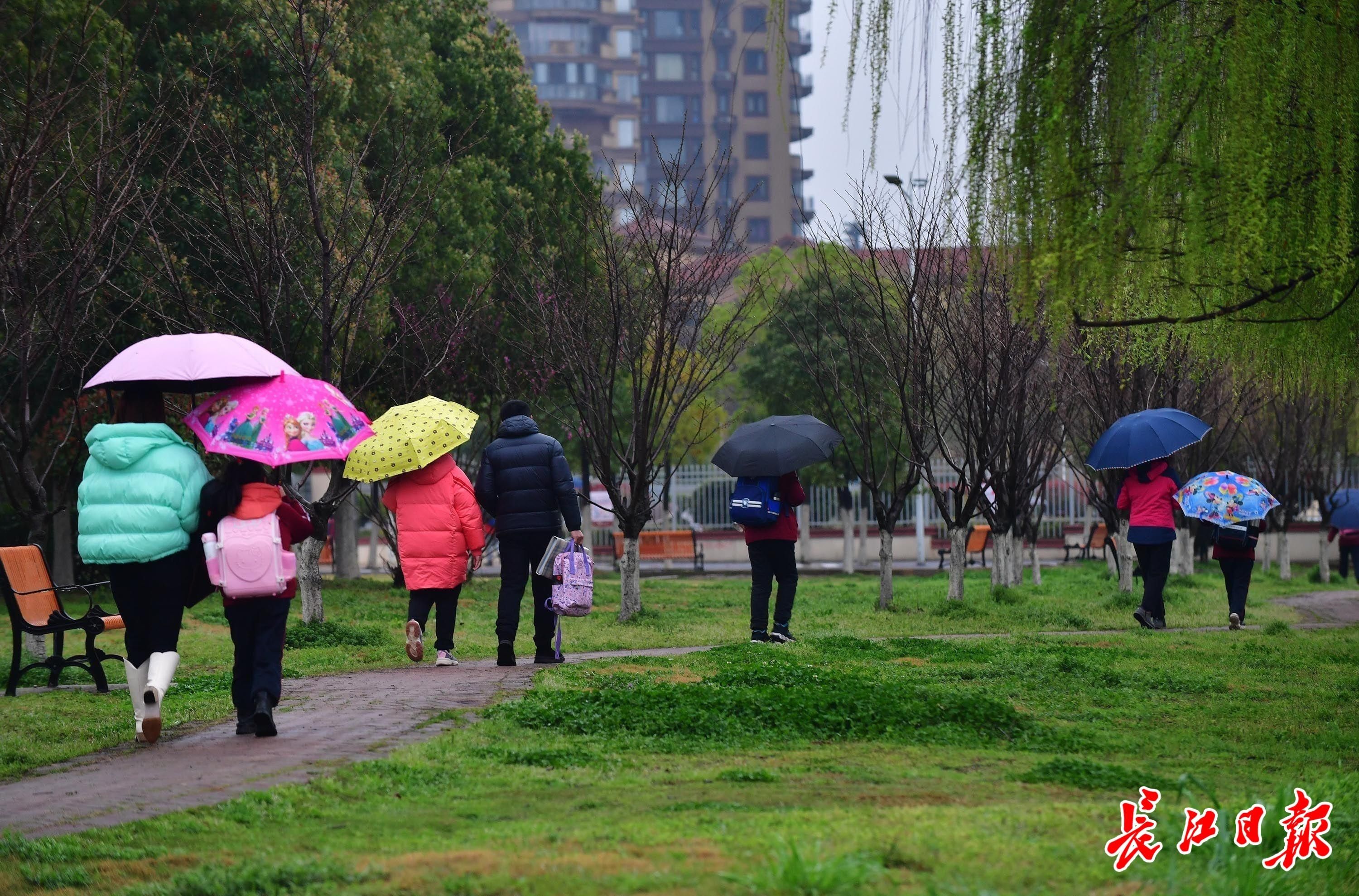 图集|春雨沥沥上学路 | a3776