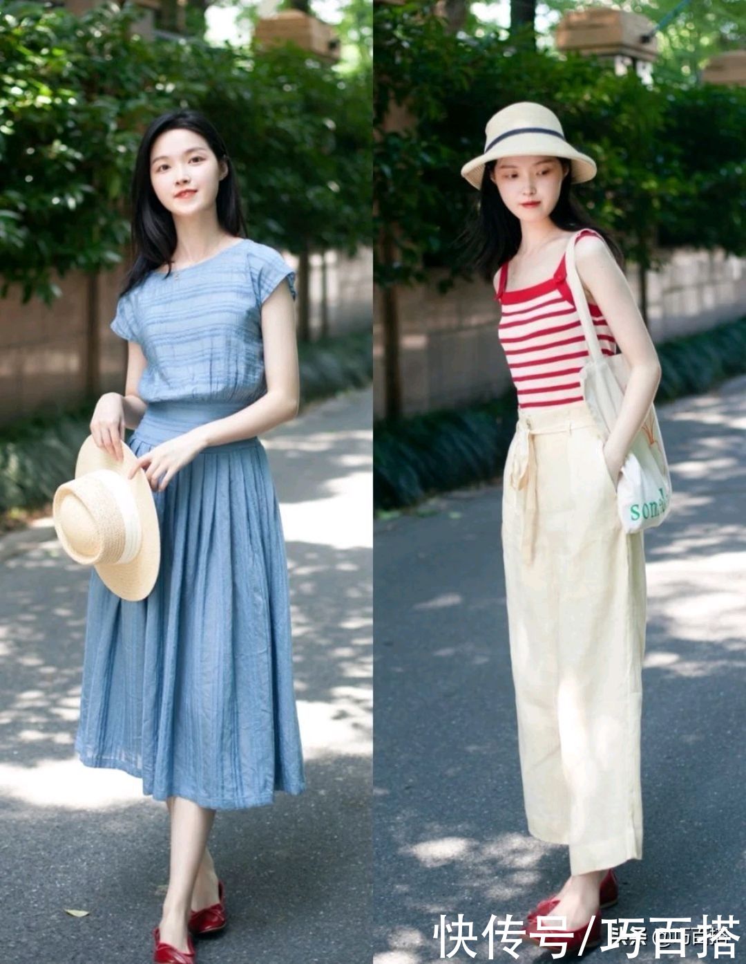 用力过猛|少女情怀爆发的夏季,小清新风格满足你的搭配需求,美得清雅迷人