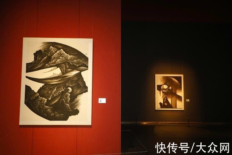 姬子|“墨道之维：姬子绘画展”在山东美术馆开幕