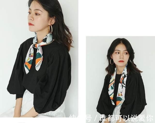 穿搭 如获至宝的高级“丝巾穿搭”方法,从扎法到搭配全都有,建议收藏!