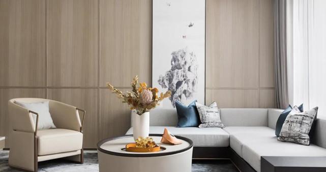 很温暖|135平混搭风四居室,宁静而细腻的视很温暖