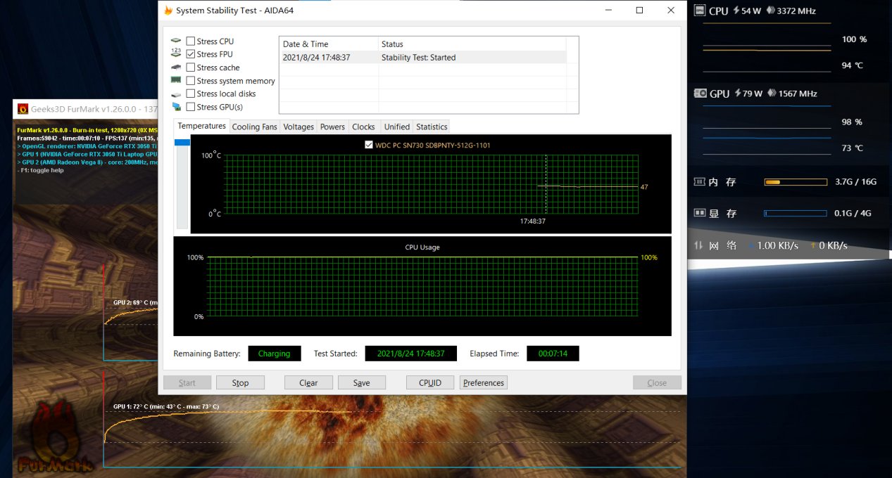 拯救者|拯救者独显直连实机对抗，i5-11400H vs R7-5800H：酷睿帧率胜10%