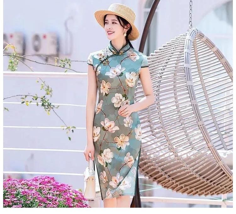 形神|如果有人问你旗袍美在哪里，你可以这样告诉她，像形神不及艺术美